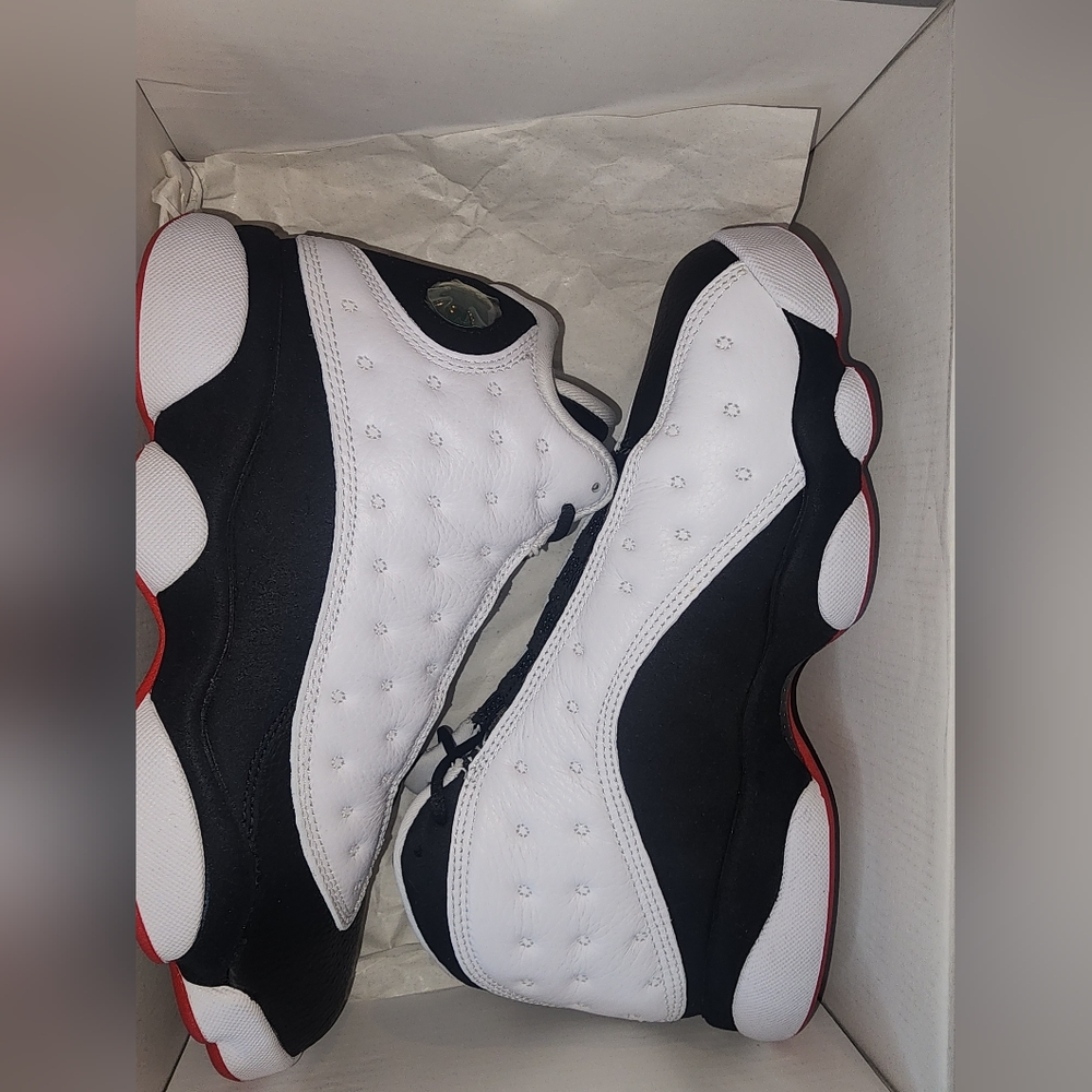Nike Air Jordan "He Got Game" White And Black Mens 8 New - Picture 2 of 8